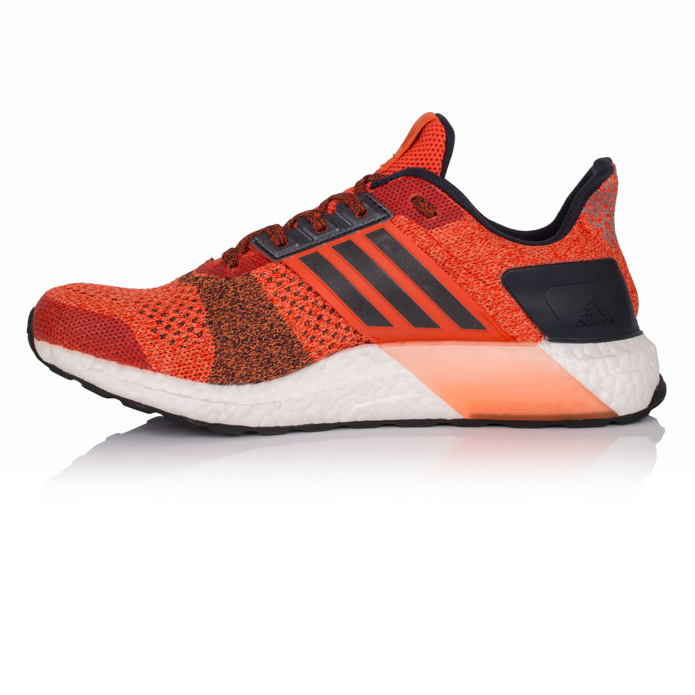 Adidas Ultra Boost ST Mens Red Sneakers Running Road Sports Shoes